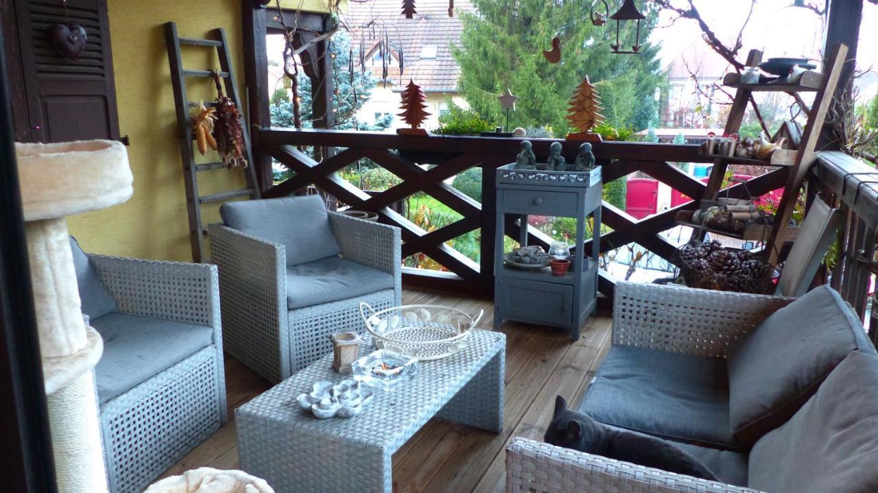 Bien être et détente chez côté campagne et jardin Ohnenheim Exterior foto